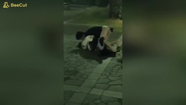 【おバカ動画】酔った勢いで路上でチ〇ポ出しながらクンニするバカップルｗ