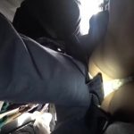 【電車内痴漢盗撮】リアル電車内での痴漢の模様ですが混雑状況イマイチなのでソフトで終了！