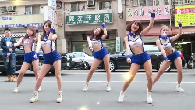 【パンチラ盗撮】台湾のダンサーやチアガールなどのミニスカセクシーダンス